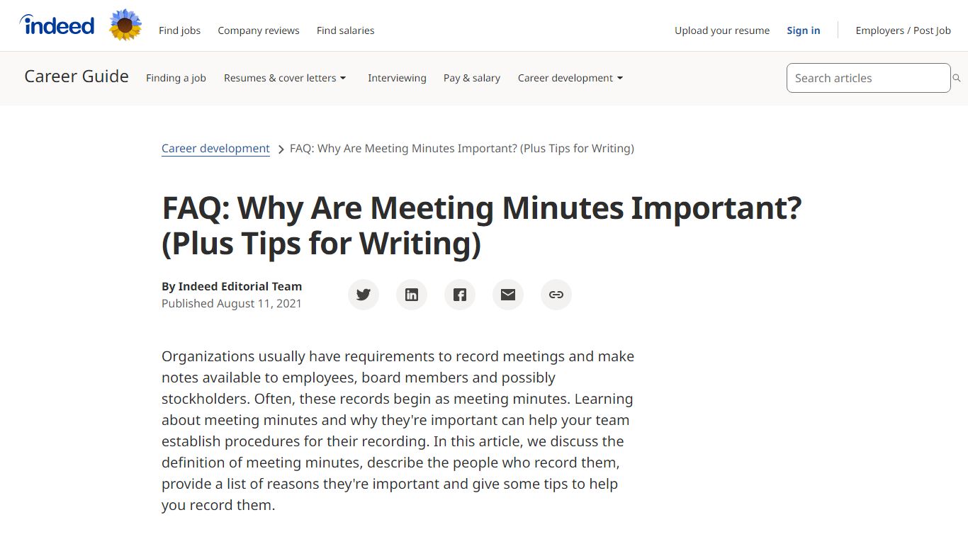 FAQ: Why Are Meeting Minutes Important? (Plus Tips for Writing)